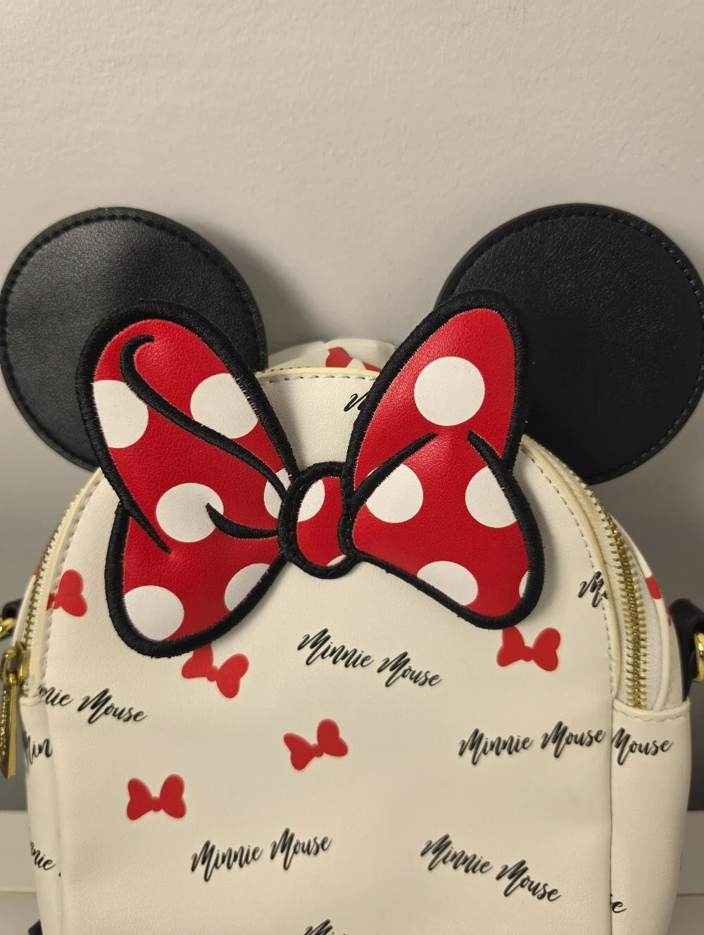 Minnie Mouse Loungefly Disney Minnie Mouse Signature Mini Backpack